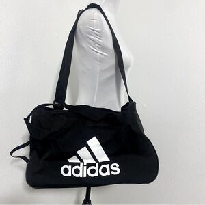 Adidas Diablo Duffel Bag Training Unisex Black Exercise Spacious EUC
